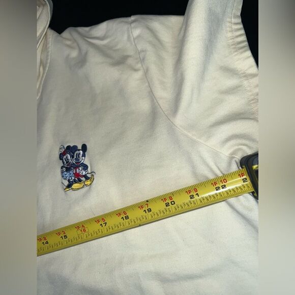 Disney Vintage Baby Yellow Mickey & Minnie Hooded Sleep Top Size 2XL EUC - Picture 8 of 10